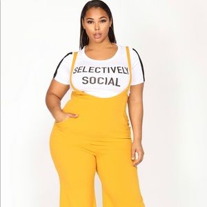 High Points Overall Palazzo Pants